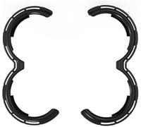 DEMULAX 2 Propeller Guard Protector, Anti-collisione Prop Bumper Ring TPU Copertura protettiva Manicotto compatibile, for DJI, 2 accessori for droni (nero) Protezione elica drone(Schwarz)