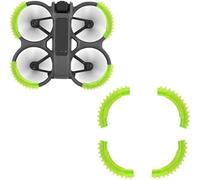 DEMULAX 2 Propeller Guard Protector, Eliche Anello di protezione paraurti, for DJI, 2 Drone Prop Anti-collisione Copertura Telaio Protezione dagli impatti (Arancione) Protezione elica drone(Green)
