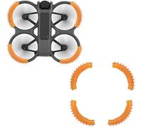 DEMULAX 2 Propeller Guard Protector, Eliche Anello di protezione paraurti, for DJI, 2 Drone Prop Anti-collisione Copertura Telaio Protezione dagli impatti (Arancione) Protezione elica drone(Orange)