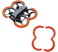 DEMULAX 2 Propeller Guard Protector, Prop Bumper Anti-collisione Copertura protettiva, for DJI, 2, Drone Protective Bumper Ring Accessori (Luminoso) Protezione elica drone(Orange)