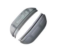 DEMULAX 2 pz/set Automotive Pioggia Sopracciglio Decorazione Car Styling Auto Specchietto retrovisore Pioggia Ombra Accessori, for Smart, for 453 fortwo forfour Specchio auto antipioggia per sopraccig