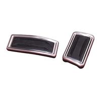 DEMULAX 2x Pedale acceleratore freno pedale acceleratore auto in metallo, for Cadillac, XT5 2017 2018 2019 Antiscivolo Acceleratore Pad Trim Pedale Copertura Copripedale per auto