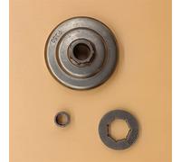DEMULAX 325" 8 Teeth Clutch Drum Sprocket Rim Cage Bearing,for Partner, 350 351 Chainsaw Spare Parts Pignone per Motosega