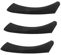DEMULAX 3X Maniglia del Pannello Interno della portiera Lato Destro, Copertura del Rivestimento Esterno, for BMW, Serie 3 E90 E91 E92 E93 Nero Maniglia Interna della portiera dell'auto