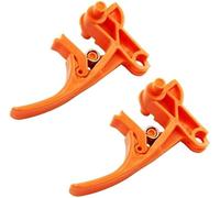 DEMULAX 4140 180 1500 Grilletto acceleratore, for STIHL, Trimmer FS55 FS55R FS55RC FS38 FS45 FS46 HL45 FC55 KM55 KM55C KM55R, sostituisce 182 1000 (confezione da 2) Ricambi per tosaerba