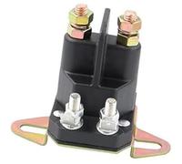 DEMULAX 435-700 Solenoide di avviamento 3 terminali 12V, for, Solenoide di avviamento, for, 539101714 Trombetta 812-1221-211 854-1221-210 93265-9 93265WR Relè di avviamento(Black 435-103)