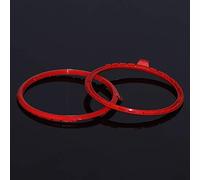 DEMULAX 4X Anello di ricambio for bocchetta di ventilazione dell'aria condizionata for auto, rosso giallo verde, for, A3 S3 8V pre-facelift 2014 2015 2016 Rivestimento della copertura dello sfiato(Ro