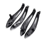 DEMULAX 4x Pannello di copertura for maniglia interna della portiera in ABS for auto, for, F30 F35 F80 Serie 3 2013 2014 2015 2016 2017 2018 Stile fibra di carbonio rivestimento della maniglia della