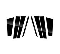 DEMULAX 8 montanti for pilastri lucidati, for, for Jeep, Renegade 2015-2020, copertura for finestrini, adesivo for colonna BC, styling cromato Adesivo per montante auto
