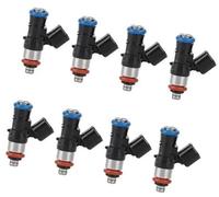 DEMULAX 8 pz Ugello Iniettore Carburante Benzina Auto 0280158051 12576341, for Chevy, for Camaro, for Corvette 2006-2015 Sostituzione dell'iniettore di carburante