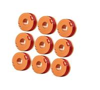 DEMULAX 9 pezzi di bobina di filo di ricambio, for tagliabordi Worx WG150E WG154E WG155E WG157E WG160E WG163E WG166E WG167E WG169E for tagliabordi Mac Allister MGTP18Li 1,5 mm 1x2,5 m Bobina per tosae