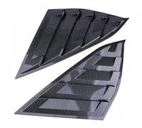 DEMULAX Adesivo for rivestimento della copertura del finestrino posteriore dell'auto, for Accord, 10a generazione 2018-2021 Presa d'aria Accessori in carbonio ABS Otturatore laterale Modanatura per pe