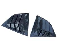 DEMULAX Adesivo for rivestimento della copertura della feritoia del lunotto posteriore, for Skoda, for Octavia, MK3 5E 2018-2020 Accessori Persiane di ventilazione Modanatura per persiane auto(BLACK C