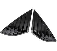 DEMULAX Adesivo for rivestimento della copertura della finestra della feritoia posteriore dell'auto, for Ford, for Mondeo, Fusion, 2013-2018 Scoop di ventilazione dell'otturatore laterale Accessori in