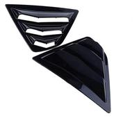 DEMULAX Adesivo for rivestimento della copertura della finestra della feritoia posteriore dell'auto, for Toyota, Camry Sedan 2018-2022 Presa d'aria Accessori in fibra di carbonio ABS Otturatore latera