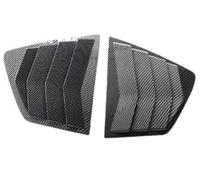 DEMULAX Adesivo for rivestimento della copertura della finestra della feritoia posteriore dell'auto, for Accord, 9a berlina 2014-2017 Presa d'aria ABS Otturatore laterale Modanatura per persiane auto(