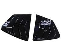 DEMULAX Adesivo for rivestimento della feritoia posteriore dell'auto, for Civic, 9a berlina 2011-2015 Copertura for otturatore laterale della finestra Vent Scoop ABS Stile fibra di carbonio Modanatura