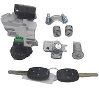DEMULAX Al078 Set completo di serrature Interruttore di accensione Porta | Barrel Trans 2 chiavi, per 46 Chip, per Accord 2008-2011