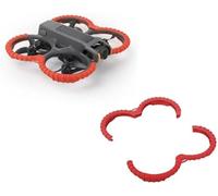 DEMULAX Anello di protezione paraurti, for DJI, AVATA 2, protezione elica, design antiurto e antigraffio, copertura protettiva (nero) Protezione elica drone(Rot)