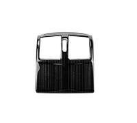DEMULAX Auto Bracciolo Posteriore Aria Condizionata Sfiato Uscita Cornice Decorazione, for, Classe E W212 2009-2011 Accessori Interni Modanatura bocchette aria auto(Black Brushed)