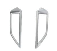 DEMULAX Auto Centrale Aria Condizionata Presa di CORRENTE Vent Decorazione Adesivi Copertura Trim Accessori, for Subaru, Impreza Crosstrek XV 2018 2019 2020 Modanatura bocchette aria auto(ABS Matte)
