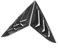 DEMULAX Auto Finestra Feritoia Posteriore Della Copertura Trim Adesivo, for Hyudnai, for Lafesta 2019-2023 Vent Scoop ABS In Fibra di Carbonio Accessori Otturatore laterale Modanatura per persiane aut