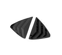 DEMULAX Auto Lunotto Posteriore Feritoia Decor Copertura In Plastica Trim, for Mazda, for CX5 2013-2016 Nero In Fibra di Carbonio Accessori Esterni Persiana per finestrini auto(Black Style)