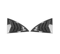 DEMULAX Auto Lunotto Posteriore Feritoia di Copertura Dell'otturatore Trim, for, for CLA C118 W118 CLA200 CLA45 2020 2021 Finestra Side Vent Trim Persiana per finestrini auto(Carbon Fiber)