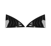DEMULAX Auto Lunotto Posteriore Feritoia di Copertura Dell'otturatore Trim, for, for CLA C118 W118 CLA200 CLA45 2020 2021 Finestra Side Vent Trim Persiana per finestrini auto(Schwarz)
