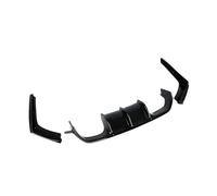 DEMULAX Auto Paraurti Posteriore Diffusore Spoiler, for BMW, for 3 Serie 4 F80 M3 F82 F83 M4 2014-2019 Diffusore posteriore Nero Lucido In Fibra di Carbonio Spoiler posteriore sul tetto(Gloss Black V)