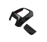 DEMULAX Auto Posteriore Aria Condizionata Vent Cornice Decorazione Adesivo Trim, for, A3 8V 2014-2018 ABS Antikick Copertura Modificata Decalcomanie Modanatura bocchette aria auto(Low Equipment)