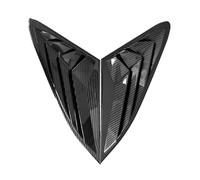 DEMULAX Auto Side Vent Finestra Feritoia Persiana Coperture Trim, for Kia, for Optima K5 GT 2020 2021 Accessori Auto In Fibra di Carbonio Persiana per finestrini auto