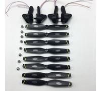 DEMULAX Braccio alare pieghevole Include ingranaggi Asse motore | Cuscinetto ecc., for S169 SG700-D Drone RC Quadcopter Pezzi di ricambio