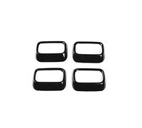 DEMULAX Car Styling Centrale Aria Condizionata Bocchette Cornice Decorazione Copertura Trim Adesivi, for, GLE W167 GLS 2020 Modanatura bocchette aria auto(Schwarz)