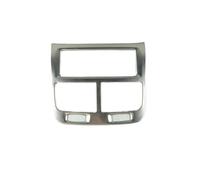 DEMULAX Car Styling Posteriore Uscita Aria Condizionata Cornice Decorazione Adesivo Trim, for VOLVO, XC60 2018-2020 AC Vent Modificato Decalcomanie Modanatura bocchette aria auto(Silver)