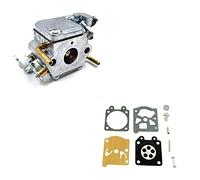 DEMULAX Carburatore Carb 25cc Motosega, for Zenoah, G2500 2500 STIGA, for Alpina, Ama Anova STERWINGS Sega con maniglia superiore Carburatore per motosega(Carb and Repair Kit)