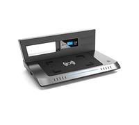 DEMULAX Caricabatterie wireless QI for telefono da auto da 15 W, for VW, L 2017-2023 Pannello di ricarica wireless retrofit for accendisigari interni Caricabatterie wireless per auto