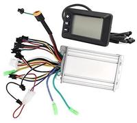 DEMULAX Controller motore brushless Display LCD 36/48/60V 350W/450W Kit controller motore bici elettrica con interruttore Controller motore brushless per scooter