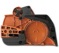 DEMULAX Coperchio pignone lato frizione 445 450 con gruppo freno catena, for motosega Husqvarna 445 450, parti di ricambio OEM 544097901 544097902 Coperchio frizione motosega
