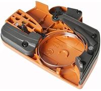 DEMULAX Coperchio pignone lato frizione con gruppo freno catena di ricambio, for motosega Husqvarna 445 450, 544097902 544097901 Coperchio frizione motosega