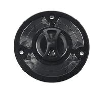 DEMULAX Copertura del Tappo del Serbatoio del Carburante CNC for Moto, for Duke 125, for Duke 200, for Duke 390 2011 2012 2013 2014 2015 2016 Tappo Serbatoio Carburante Moto(Schwarz)