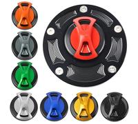 DEMULAX Copertura del Tappo del Serbatoio del Carburante CNC for Moto, for TNT300 TNT600 BN302/302S 150S TNT250 BJ250 Leoncino 250/500 dal 2016 Tappo Serbatoio Carburante Moto(Schwarz)