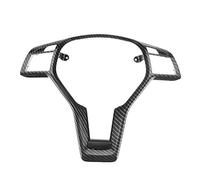 DEMULAX Copertura del volante dell'auto in fibra di carbonio, for Mercedes-Benz, CLASSE C/E/CLA W204 W212 W117 C172 2012-2014 AMG Style Adesivo per volante