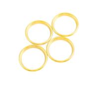 DEMULAX Copertura dell'anello interno del rivestimento dell'uscita della console centrale dell'auto, for Audi A3 8V S3 2014-2019 Sportback Sedan Accessori interni Car Styling Anello di sfiato aria con