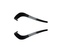DEMULAX Copertura fendinebbia paraurti anteriore, modanatura presa d'aria, for VW, for Passat, B7 2011-2015 look fibra di carbonio/spoiler splitter nero lucido Copertura per presa d'aria paraurti ante