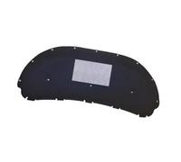 DEMULAX Copertura insonorizzante in cotone for cofano motore auto, isolamento acustico e termico, for Skoda, for Fabia MK2 MK3 2008-2020 Isolamento motore(BLACK 2008-2014 Mk2)