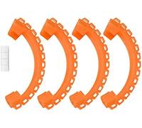 DEMULAX Copertura protettiva for elica, for DJI, drone, pale dell'elica, eliche anticollisione, manicotto paraurti, barra di sicurezza, accessori (arancione) Protezione elica drone