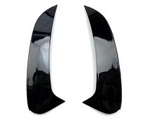 DEMULAX Copertura splitter for presa d'aria laterale paraurti posteriore, for, GLE W167 AMG 2020-2023, spoiler for auto nero lucido, canard Copertura per presa d'aria paraurti anteriore
