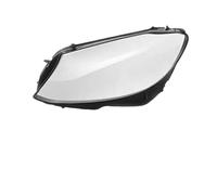 DEMULAX Coprifaro auto L/R Paralume trasparente Coprifaro for 2019 2020, for Mercedes, for Benz, W205 C180 C200 C260L C280 C300 Protettore in vetro di fari del veicolo(BLACK Left)