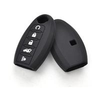 DEMULAX Custodia in silicone for chiave auto a 5 pulsanti, con telecomando senza, for NISSAN, Rouge, Maxima, Altima, Sentra, for Murano, for Qashqai Custodia per chiavi auto